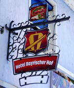 Breisach am Rhein, Restaurant-Hotel  Bayrischer Hof , Juni 2022