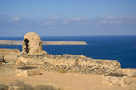 Reste der venezianischen Burg auf der Insel Gramvousa nrdlich von Kreta.