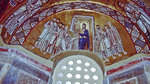 Mosaik im byzantinischen Kloster Osios Loukas nahe dem Ort Arachova.