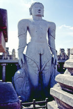 Bahubali/Gomateshvara-Statue in Shravanabelagola.