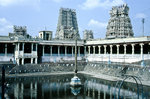 Im Tempel von Srirangam in Tiruchirappalli.