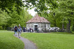 Phoenix Park tea Rooms in Dublin.Der Phoenix Park ist der grne Lunge Dublins.