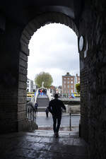 Dublin: Im Merchant's Arch.