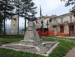 Guardiagrele, Kriegerdenkmal im Parco Giuseppe Garibaldi (26.05.2022)