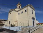 Poggiofiorito, Pfarrkirche San Matteo am Corso Vittorio Emanuele, erbaut 1584 (16.09.2022)