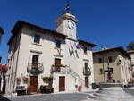 Pescocostanzo, Rathaus an der Piazza Municipio (17.09.2022)