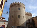Mosciano Sant Angelo, Torre Zeda in der Via Alessandro Meloni (16.09.2022)