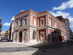 Corato, Teatro Comunale an der Piazza Guglielmo Marconi, erbaut 1874 (27.09.2022)