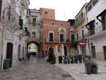Gravina di Puglia, Tor von der Via Marconi zur Altstadt (29.09.2022)