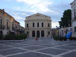 Cerignola, Theater Saverio Mercadante an der Piazza Giacomo Matteotti (27.09.2022)