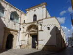 Nardo, Pfarrkirche Madonna del Carmine, erbaut ab 1460 (02.03.2023)