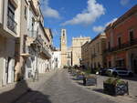 Casarano, Torre del Orologia in der Via Bonifacio (02.03.2023)