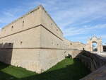 Copertino, Castello, erbaut ab 1540 nach Plnen des  Militrarchitekten Evangelista Menga (03.03.2023)
