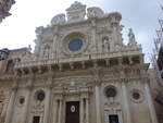 Lecce, Basilika Santa Croce in der Via Umberto I., erbaut Ende des 16.