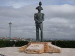 Taranto, Carabinieri Denkmal an der Via Garibaldi (01.03.2023)