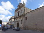 Manduria, Pfarrkirche San Francesco, erbaut ab 1474 (02.03.2023)