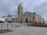 Bernalda, Pfarrkirche San Bernardino, erbaut von 1510 bis 1532 (01.03.2023)