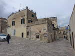 Matera, Huser in der Via Santa Cesarea (01.03.2023)