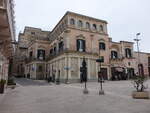 Matera, Huser an der Piazza del Sedile (01.03.2023)