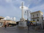 Montescaglioso, Denkmal an der Piazza Roma (01.03.2023)