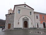 Brienza, Pfarrkirche Santissima Annunziata, erbaut ab 1570 (27.02.2023)