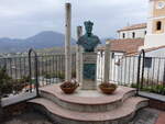 Lauria, Denkmal für Kardinal Laurenzo Brancati an der Via Roma (28.02.2023)