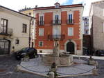 Potenza, Brunnen an der Piazza Duomo (29.09.2022)