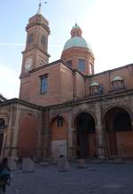Bologna, Pfarrkirche San Bartolomeo, Strada Maggiore, erbaut von 1653 bis 1684 (31.10.2017)