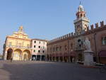 Cento, Palazzo Comunale von 1612 und Palazzo del Governatore von 1502, Piazza Guercino (30.10.2017)