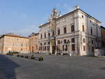 Pieve di Cento, altes Rathaus Palazzo Comunale an der Piazza Andrea Costa (30.10.2017)
