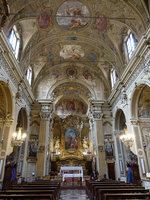 Modena, barocker Innenraum der St.