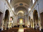 Castelfranco Emilia, barocker Innenraum der Kirche Santa Maria Assunta (30.10.2017)
