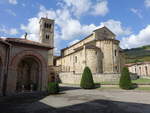 Predappio, Kirche am Cimitero di San Cassiano mit Tomba di Mussolini (20.09.2019)