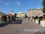 Forli, Gebude an der Piazza Guido de Montefeltro (20.09.2019)