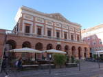 Cesena, Teatro Comunale Bonci an der Piazza Maria Guidazzi, erbaut 1846 (21.09.2019)