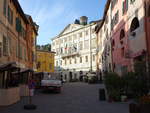 Brisighella, Rathaus an der Piazza Guglielmo Marconi (31.10.2017)