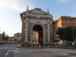 Ravenna, Porta Serrata in der Via Roma, erbaut 1235 (20.09.2019)
