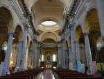 Ravenna, Innenraum der Pfarrkirche Santa Maria in Porto (20.09.2019)
