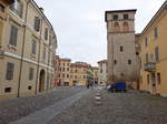 Correggio, Torre Civia, erbaut im 14.