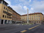 Reggio Emilia, Corso Garibaldi mit Obelisk di Piazza Gioberti (09.10.2016)