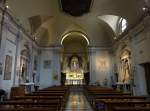 Pordenone, Innenraum der Kirche Santa Maria degli Angeli (24.09.2015)