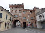 San Vito al Tagliamento, Torre Raimonda an der Piazza del Popolo, erbaut im 13.