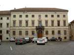 Belluno, Palazzo della Provincia, erbaut von 1926 bis 1928 durch Architekt Alberto   Alpago-Novello (20.09.2014)