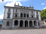 Pontebba, Palazzo Municipale, das Rathaus, erbaut 1923 durch Architekt Provino Valle (05.05.2017)
