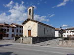 Valeriano, Kirche Santa Maria dei Battuti, erbaut um 1300 (05.05.2017)