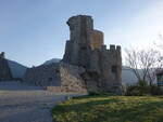 Morano Calabro, normannische Burg, im Mittelalter geschleift, Wiederaufbau im 16.