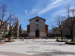 Cosenza, Pfarrkirche Sacro Cuore di Gesu an der Piazza Loreto (06.04.2024)