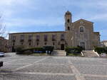 Altomonte, Klosterkirche San Francesco, Kirche erbaut ab 1363, Kloster erbaut bis 1635 (06.04.2024)
