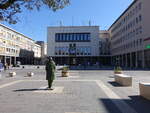 Cosenza, Rathausgebude an der Piazza dei Bruzi (07.04.2024)