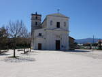 Taverna di Moltalto Uffugo, Pfarrkirche Trinita an der Piazza Nicola Canonaco (07.04.2024)